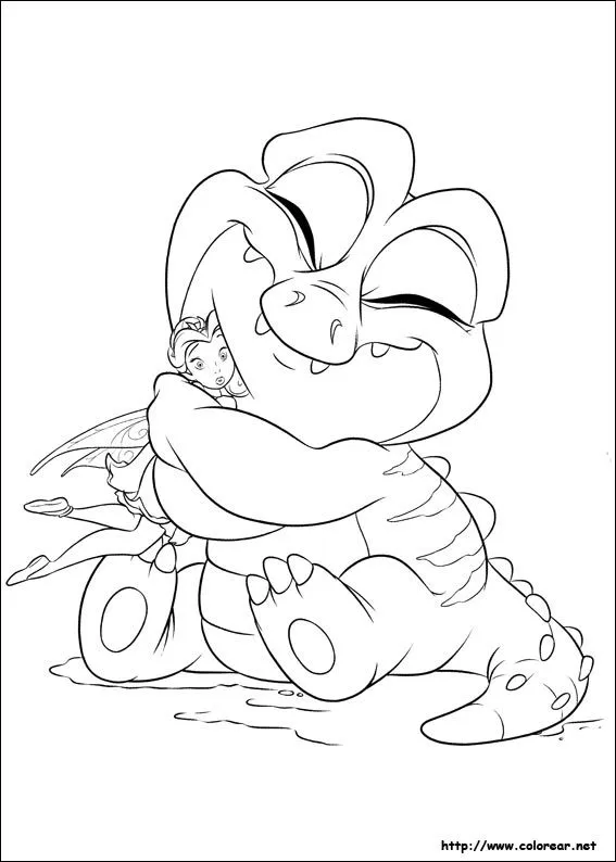 Dibujos para colorear de Tinker Bell : Hadas y piratas Dibujos para colorear de Tinker Bell : Hadas y piratas