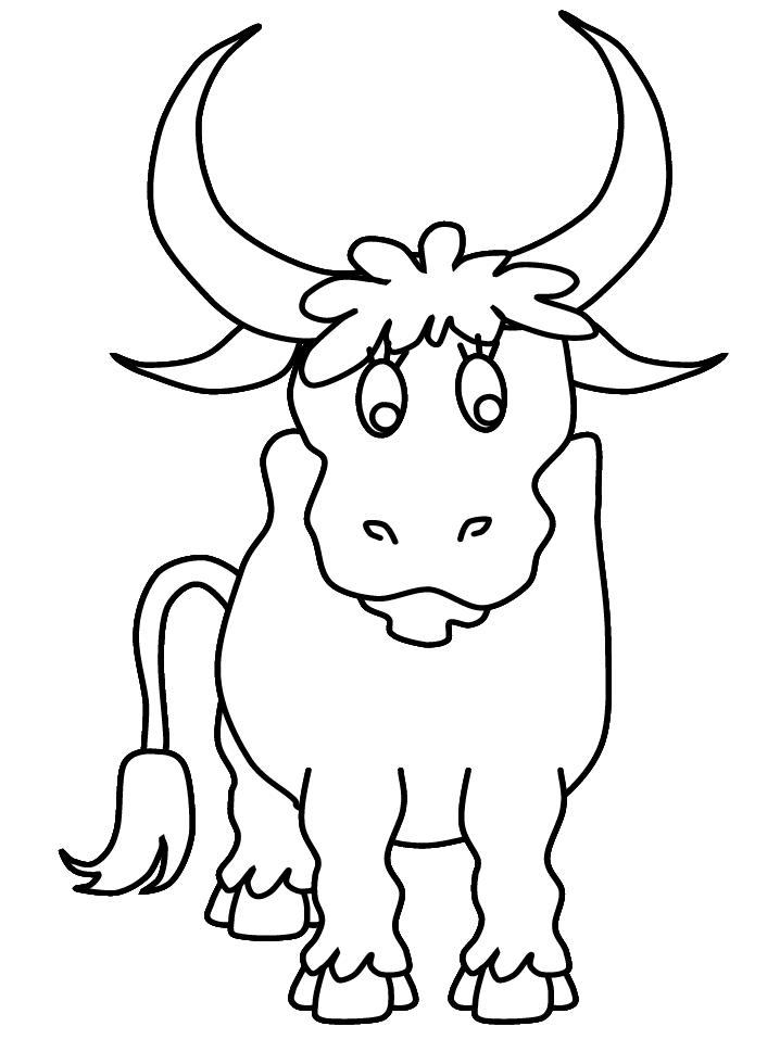 Dibujos para colorear de Toros, Bos taurus, Toro de lidia ... Dibujos para colorear de Toros, Bos taurus, Toro de lidia ...