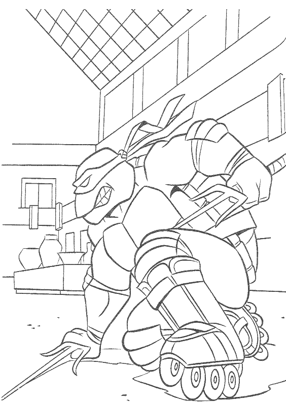 Dibujos para colorear de tortugas ninjas en nickelodeon y que - Imagui