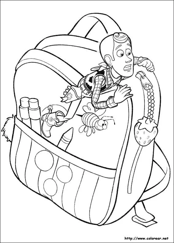 Dibujos para colorear de Toy Story 3