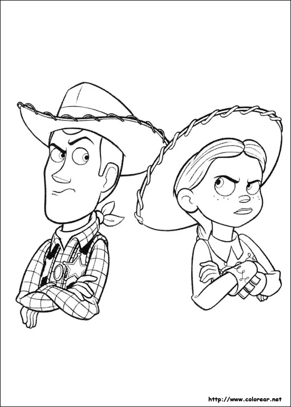 Dibujos de Toy Story 3 para colorear en Colorear.