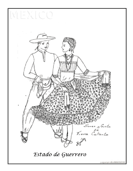 Trajes típicos para colorear estado de Durango, Trajes típicos para ... Trajes típicos para colorear estado de Durango, Trajes típicos para ...