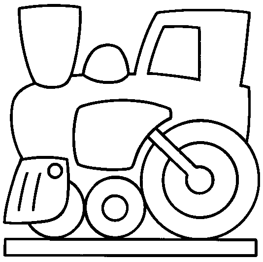 Dibujos para colorear de Trenes, Plantillas para colorear de Trenes