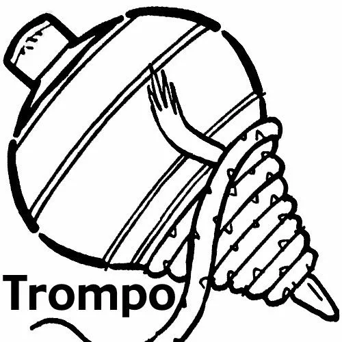 Dibujo de trompo - Imagui