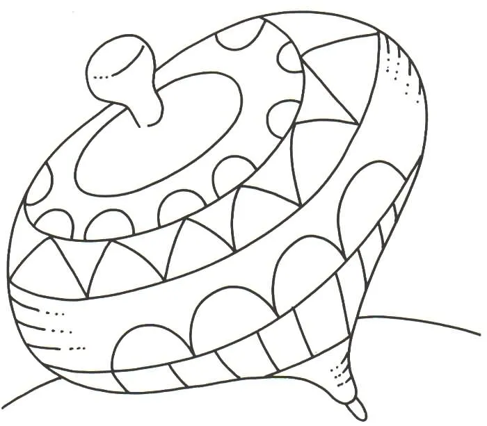 Dibujos para colorear de un trompo - Imagui Dibujos para colorear de un trompo - Imagui