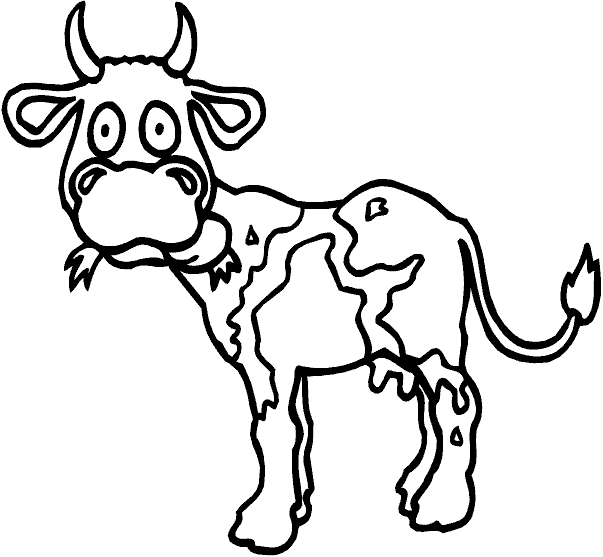 Dibujos para colorear de Vacas, Bos taurus, ganado bovino ... Dibujos para colorear de Vacas, Bos taurus, ganado bovino ...