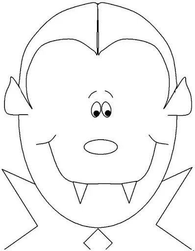 DIBUJOS PARA COLOREAR VAMPIROS | Dibujos para colorear