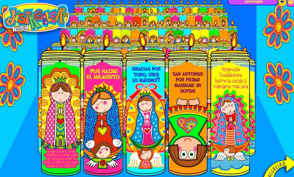La idea mercadológica detrás de la Virgencita de Distroller es ... La idea mercadológica detrás de la Virgencita de Distroller es ...