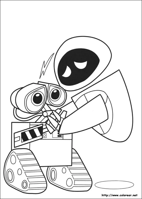 Dibujos para colorear de Wall-E