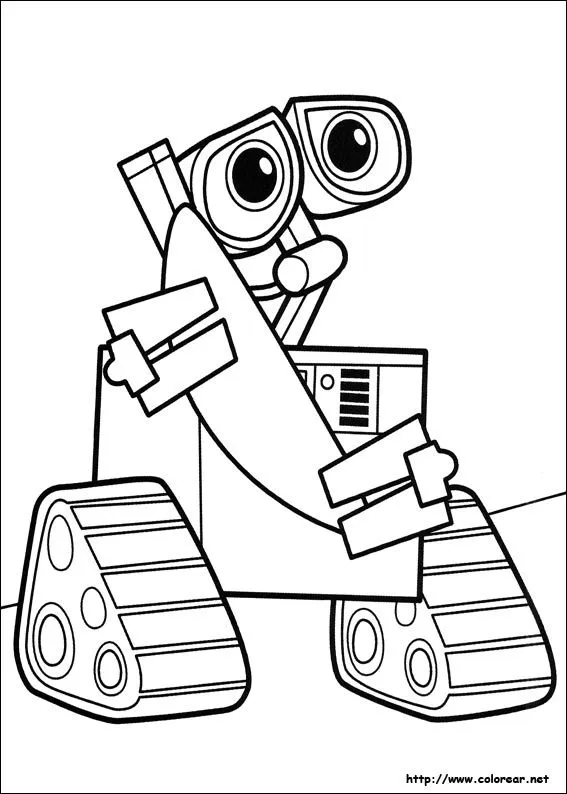 Dibujos para colorear de Wall-E