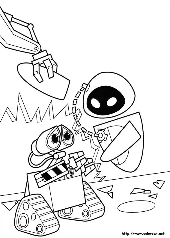 Dibujos para colorear de Wall-E