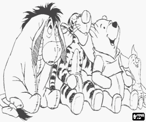 Dibujos para colorear de Winnie the Pooh , dibujos de Winnie the ...