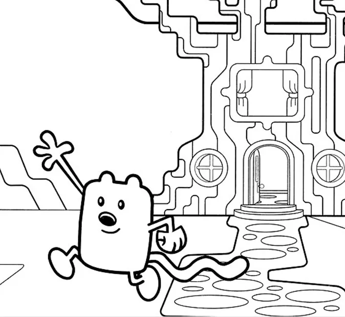 Dibujos para colorear de Wow Wow Wubbzy ::: parte I : Más juegos ...