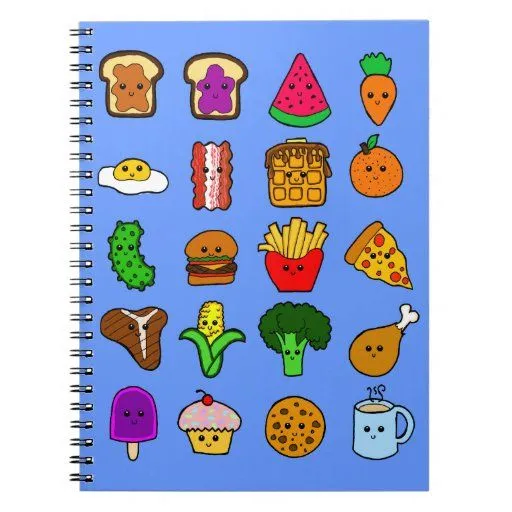 Dibujos de comida kawaii - Imagui