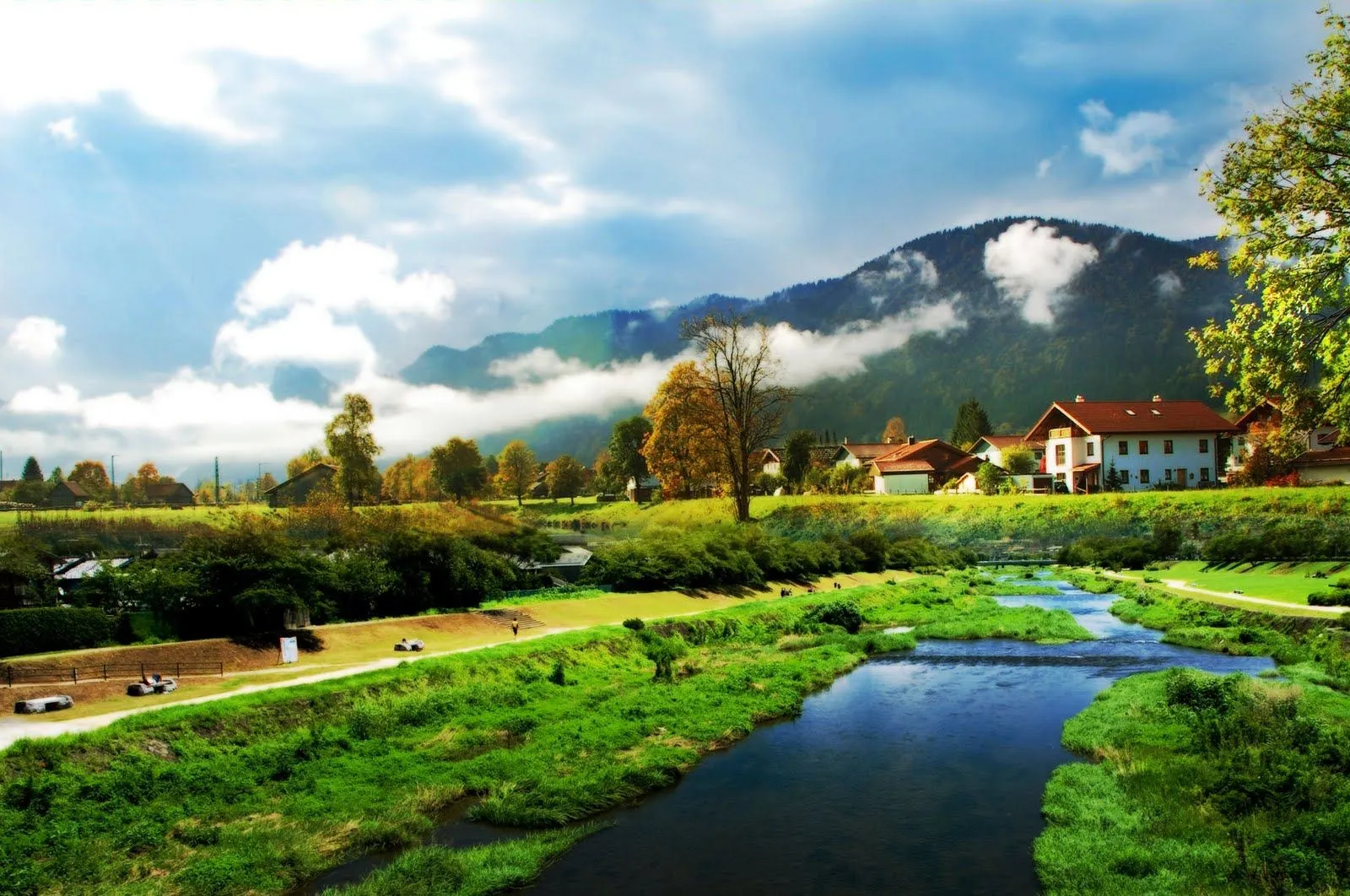 Dibujos de una comunidad rural - Imagui