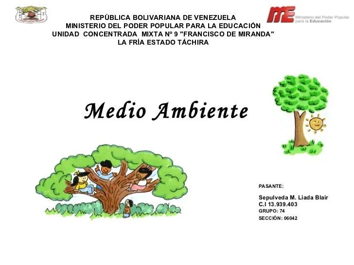 Dibujo conservación del medio ambiente - Imagui