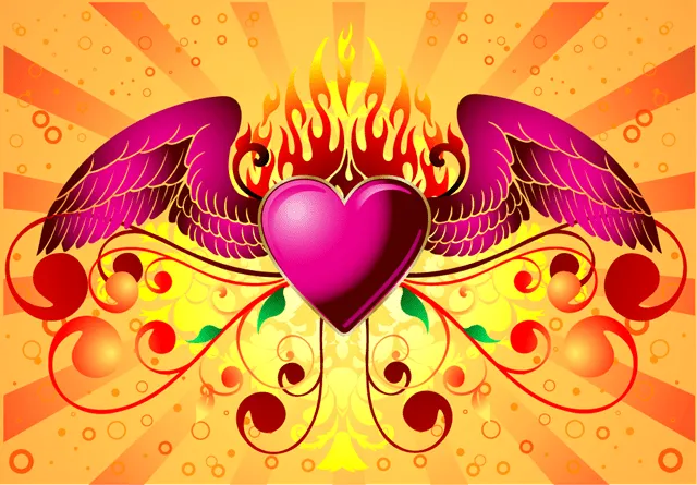Graffitis de corazones chidos de amor - Imagui