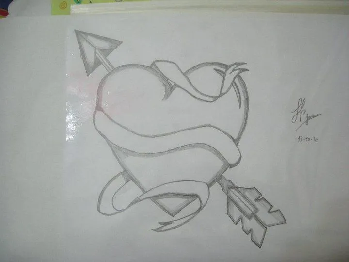 Dibujos de Corazones a Lapiz ~ Vida Blogger Dibujos de Corazones a Lapiz ~ Vida Blogger