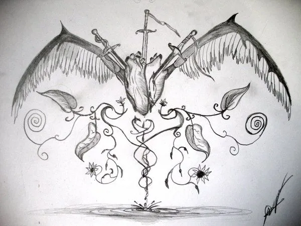 Dibujos de Corazones a Lapiz ~ Vida Blogger Dibujos de Corazones a Lapiz ~ Vida Blogger
