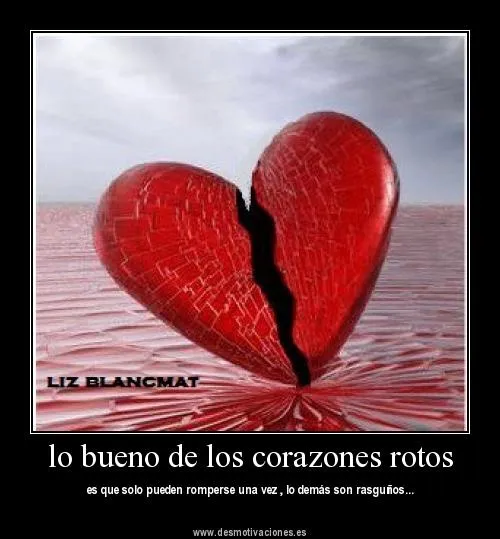 dibujos de corazones rotos | 14 de febrero