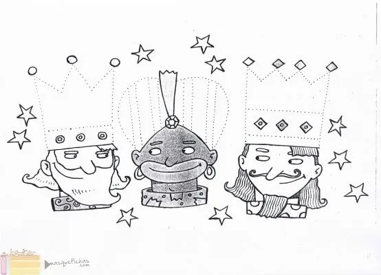 Coronas de los reyes magos - Imagui