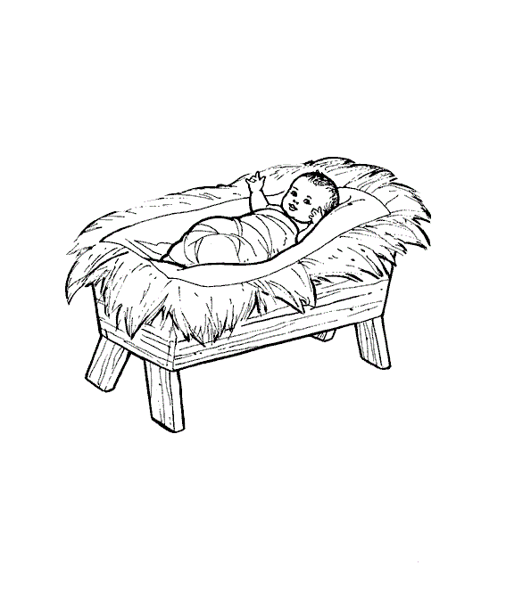 Dibujos Cristianos Para Colorear: Colorear Niño Jesus - Dibujos ...