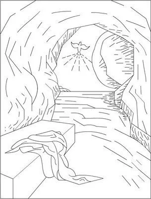 Dibujos Cristianos Para Colorear: Dibujo de La Resurrección de ... Dibujos Cristianos Para Colorear: Dibujo de La Resurrección de ...