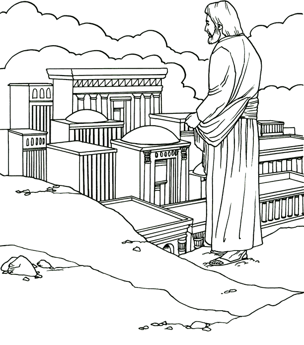 Dibujos Biblicos: La Tentación de Jesús para colorear ~ Dibujos ... Dibujos Biblicos: La Tentación de Jesús para colorear ~ Dibujos ...
