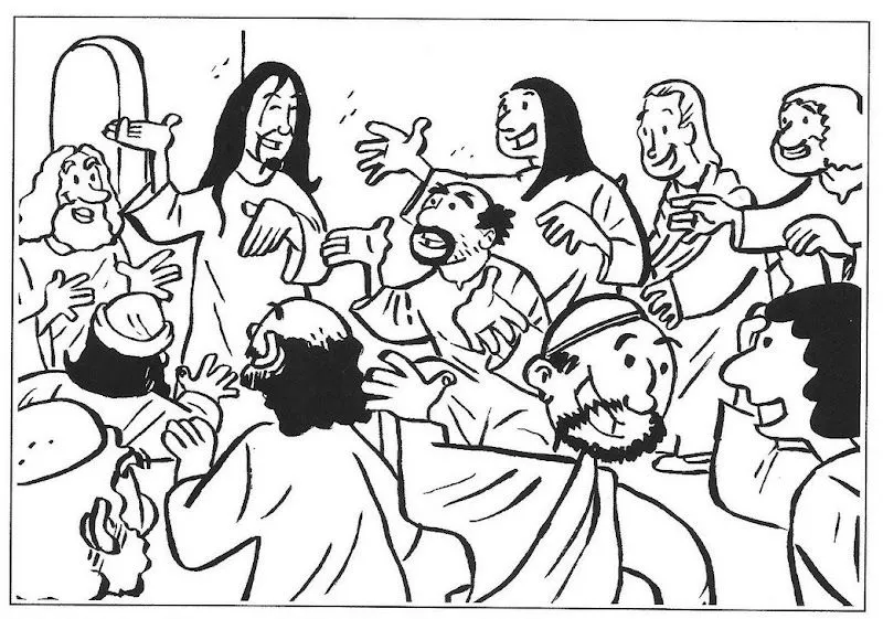 Dibujos Cristianos Para Colorear: Dibujos de Semana Santa para ...