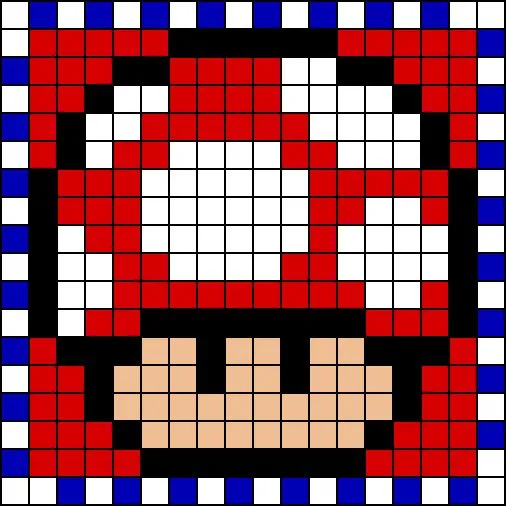 Dibujos en cuadricula de Mario Bros - Imagui