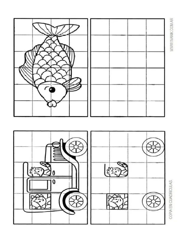 Dibujos en Cuadricula | PDF