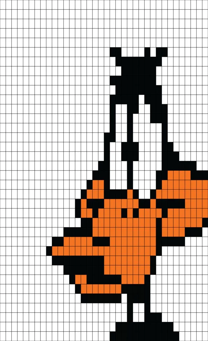 Dibujos cuadriculados - Imagui