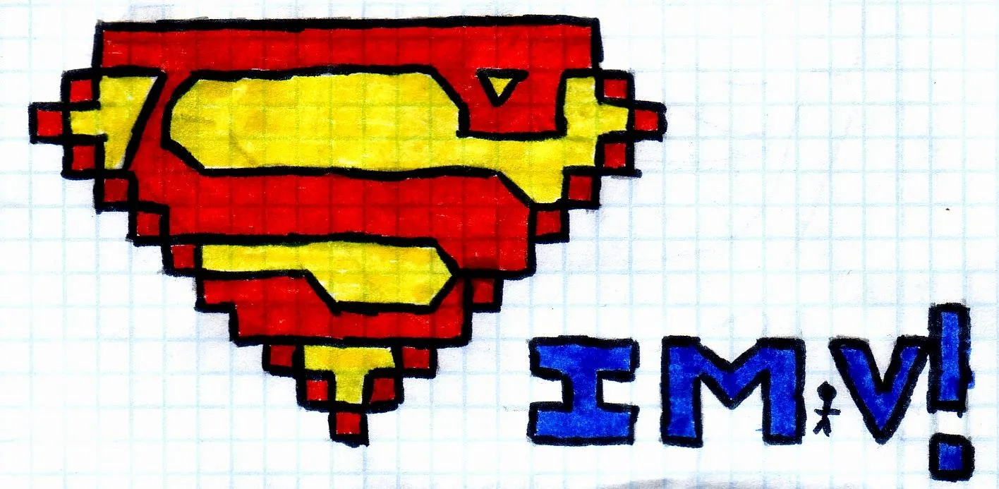 Dibujos cuadriculados de Iván