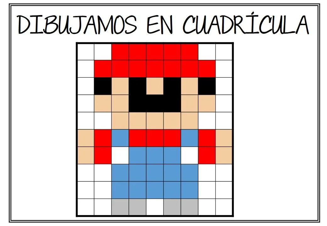 DIBUJOS EN CUARÍCULA PIXEL ART (3)