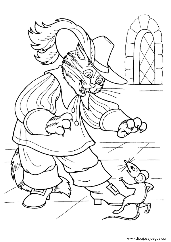 dibujos-cuento-gato-con-botas-021 | Dibujos y juegos, para pintar ... dibujos-cuento-gato-con-botas-021 | Dibujos y juegos, para pintar ...