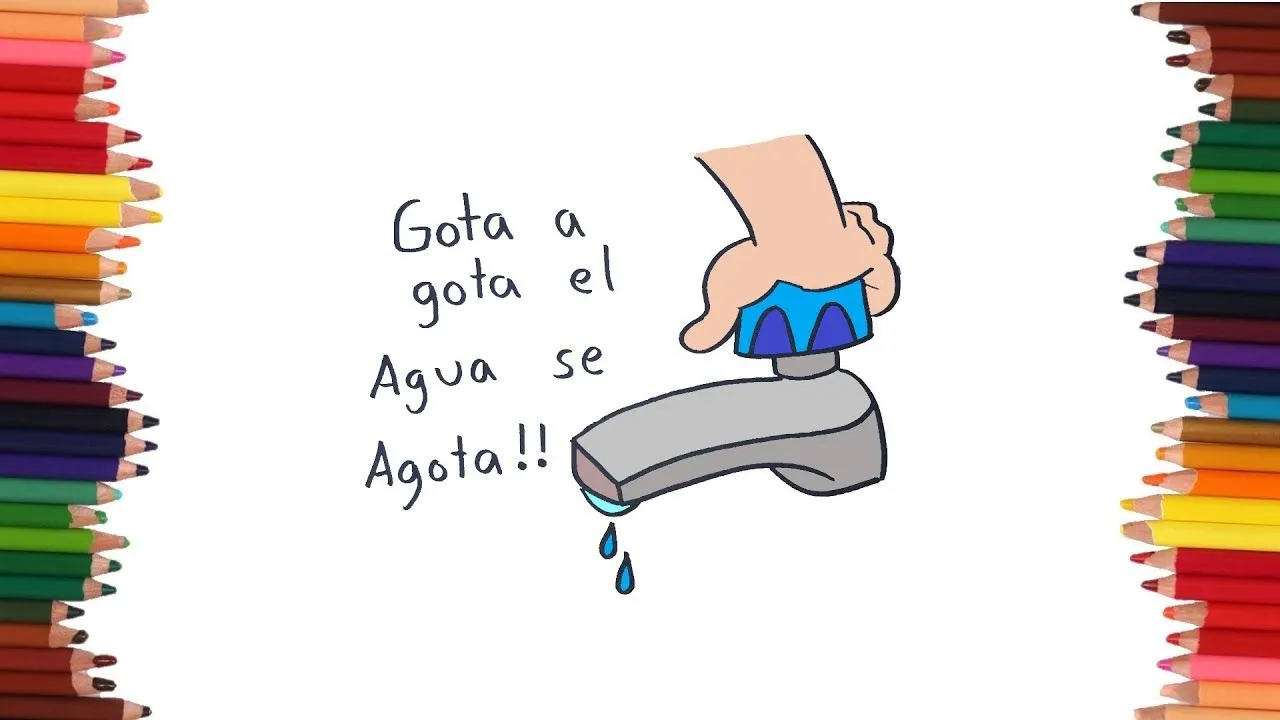 Dibujos de como cuidar el agua | Dibujos faciles - YouTube Dibujos de como cuidar el agua | Dibujos faciles - YouTube