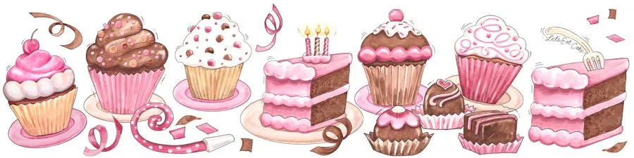 Dibujos de cupcakes para imprimir-Imagenes y dibujos para imprimir