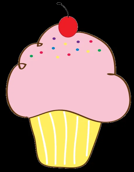 Dibujos de cupcakes para imprimir-Imagenes y dibujos para imprimir