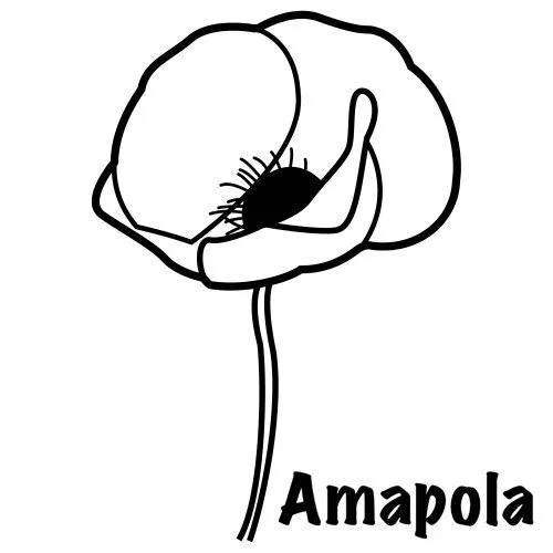 dibujos-de-amapolas-para- ...