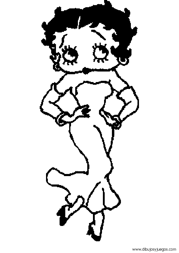 Betty boop para colorear e imprimir - Imagui Betty boop para colorear e imprimir - Imagui