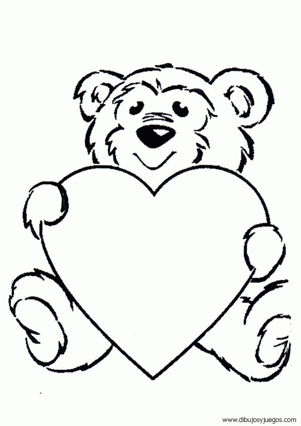 dibujos-de-corazones-050 | Dibujos y juegos, para pintar y colorear
