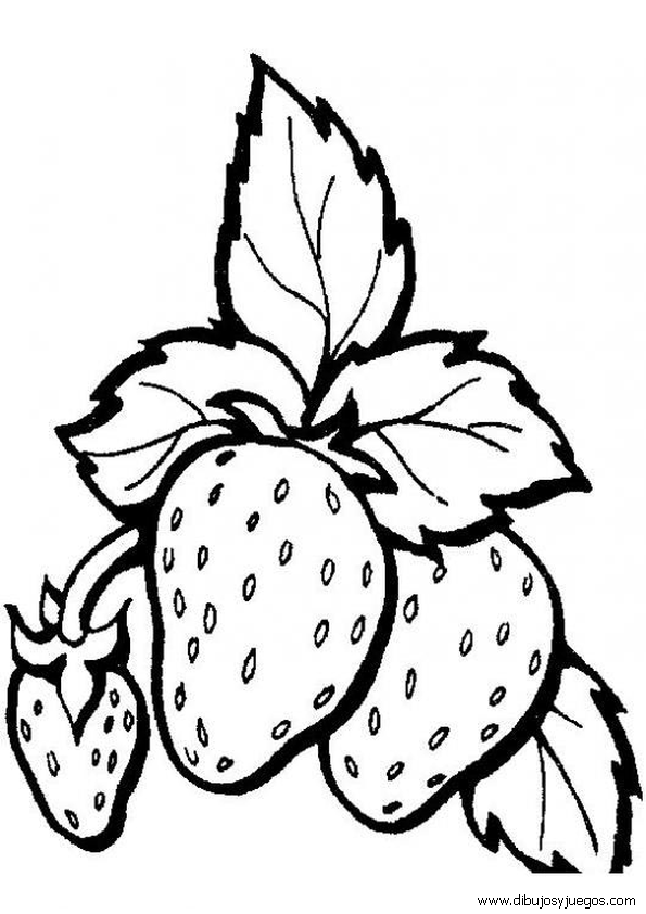 dibujos-de-fresas-022 | Dibujos y juegos, para pintar y colorear dibujos-de-fresas-022 | Dibujos y juegos, para pintar y colorear
