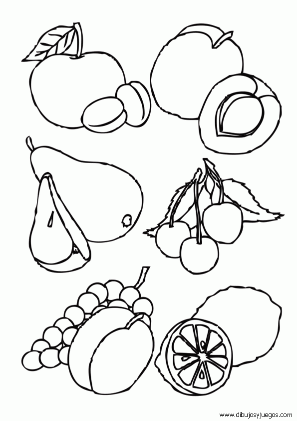 dibujos-de-fruta-015 | Dibujos y juegos, para pintar y colorear dibujos-de-fruta-015 | Dibujos y juegos, para pintar y colorear