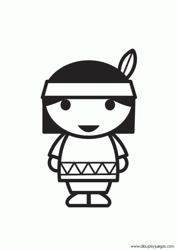 dibujos-de-indios-020 | Dibujos y juegos, para pintar y colorear dibujos-de-indios-020 | Dibujos y juegos, para pintar y colorear