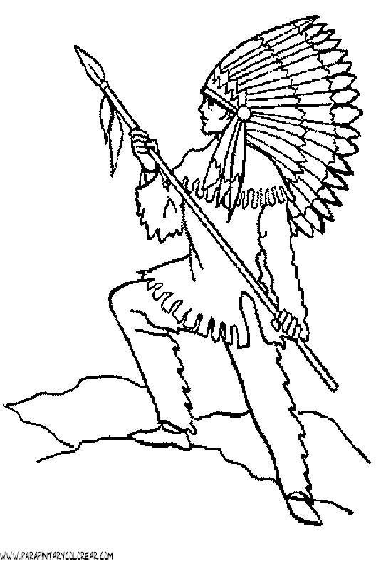 dibujos-de-indios-033 dibujos-de-indios-033