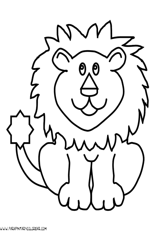 dibujos-de-leones-01