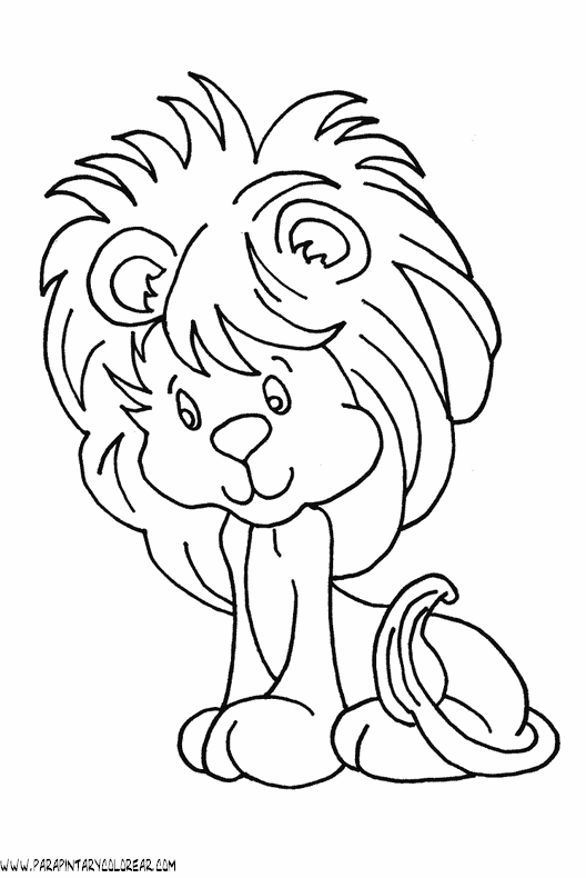dibujos-de-leones-16