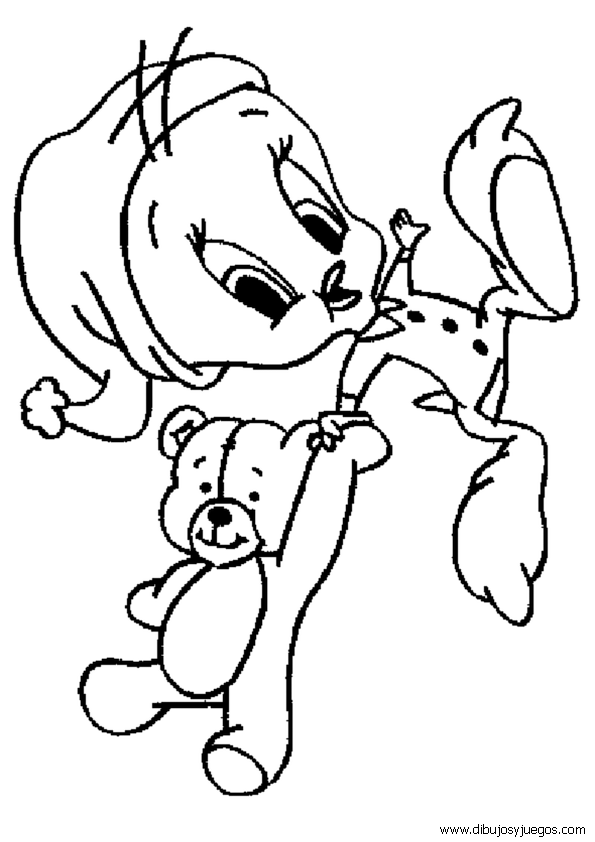 dibujos-de-piolin-y-silvestre-024 | Dibujos y juegos, para pintar ...