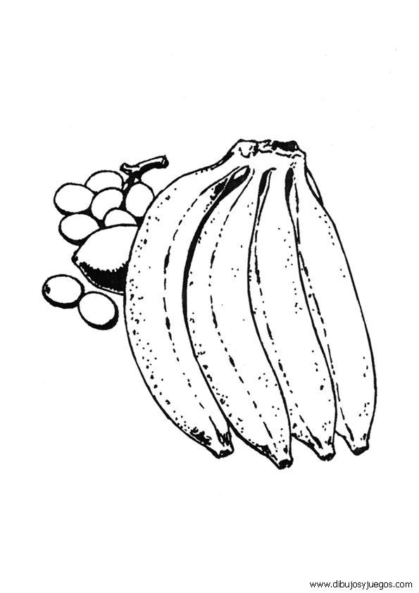 dibujos-de-platanos-bananas-009 | Dibujos y juegos, para pintar y ... dibujos-de-platanos-bananas-009 | Dibujos y juegos, para pintar y ...