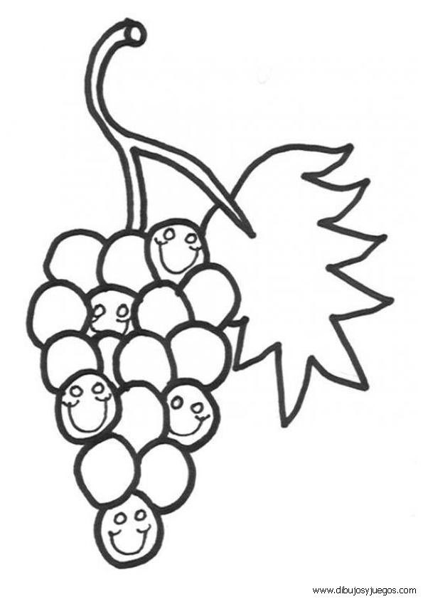 DIBUJOS DE UVAS Colouring Pages (page 2)
